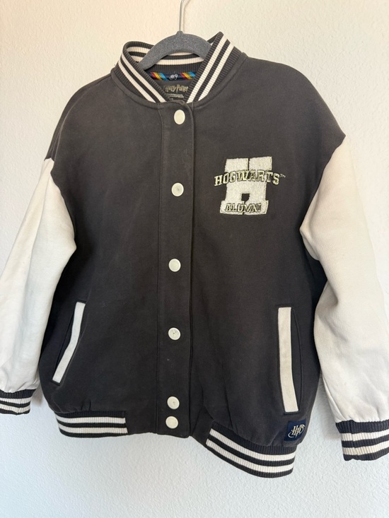 Marks & Spencer Other - Harry Potter Black and White Hogwarts Alumni Varsity Jacket, Letterman, Bomber